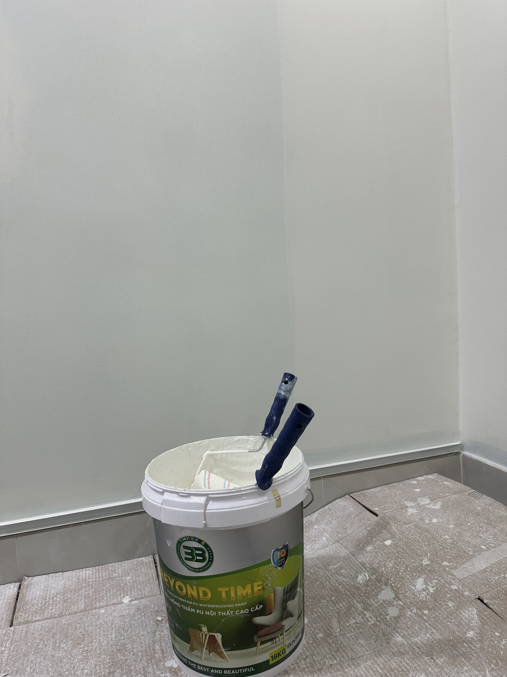 QUY TRÌNH THI CÔNG SẢN PHẨM CHỐNG THẤM NỘI THẤT 3B-BEYOND TIME