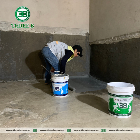 QUY TRÌNH THI CÔNG CHỐNG THẤM SẢN PHẨM 3B-210