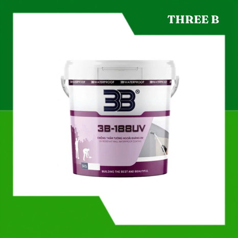 3B-188UV SƠN CHỐNG THẤM TƯỜNG NGOÀI KHÁNG UV